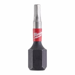Біти Milwaukee Shockwave, Hex2.5х25мм, набір 2шт