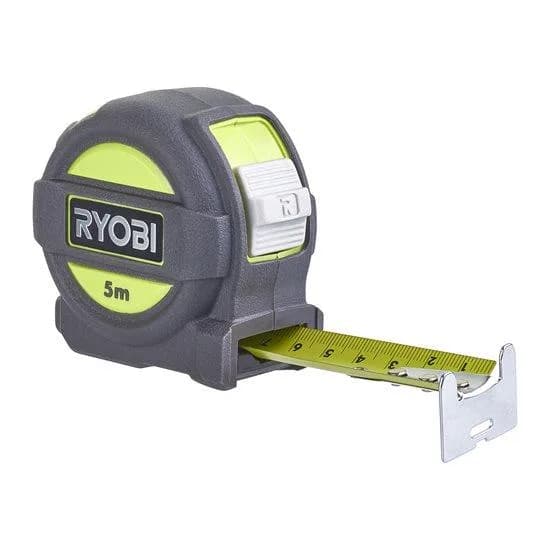 Рулетка Ryobi RTM5M, 5мх25мм
