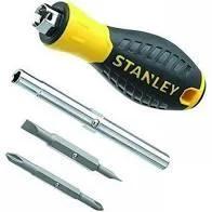 Викрутка Stanley 6 Way бітотримач 1/4", двосторонній трубчастий ключ, двосторонні біти 2шт, SL,PH