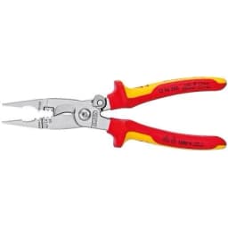 Кліщі багатофункціональні KNIPEX, діелектричні, для робіт під напругою 10000В, 200мм