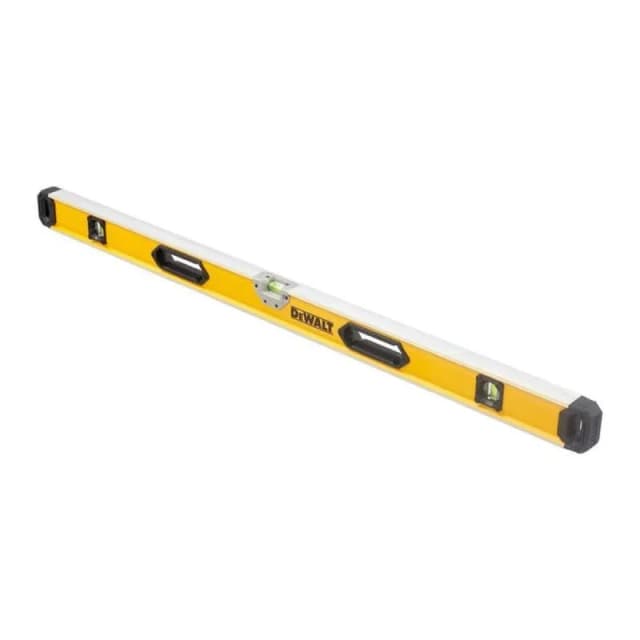 Рівень DeWALT BOX BEAM LEVELS 120см, 3 капсули, алюмінієвий корпус