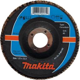Диск пелюстковий шліфувальний Makita P-65171, 125х22.23мм, К40
