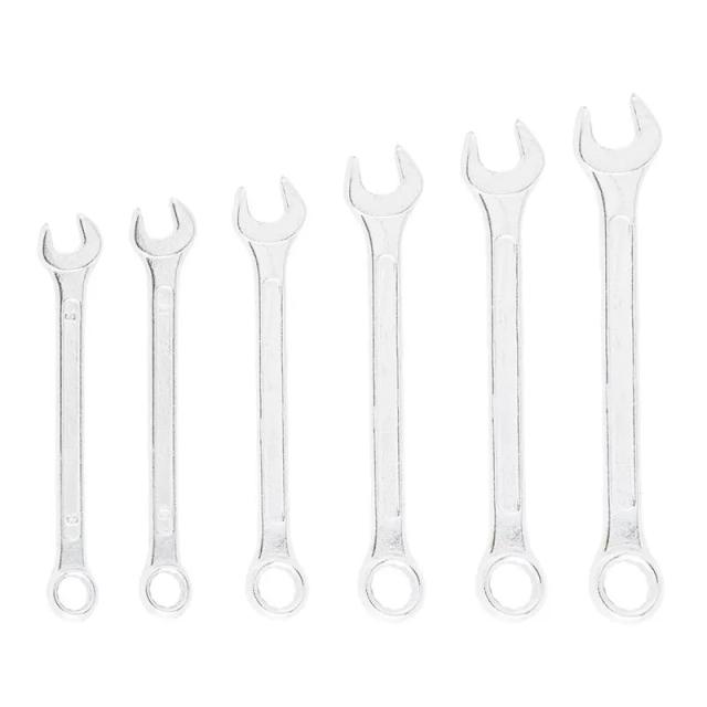 Ключі гайкові Top Tools, комбіновані, 8-17мм, набір 6шт