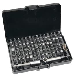 Біти Neo Tools, 1/4", тримачі 2шт, перехідники 3шт, SL,PH,PZ,H,T,TT, 25мм, сталь S2, кейс, набір 99шт