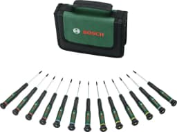 Викрутка прецизійна Bosch SL, PH, TX, HEX, сталь CrV, набір 13шт