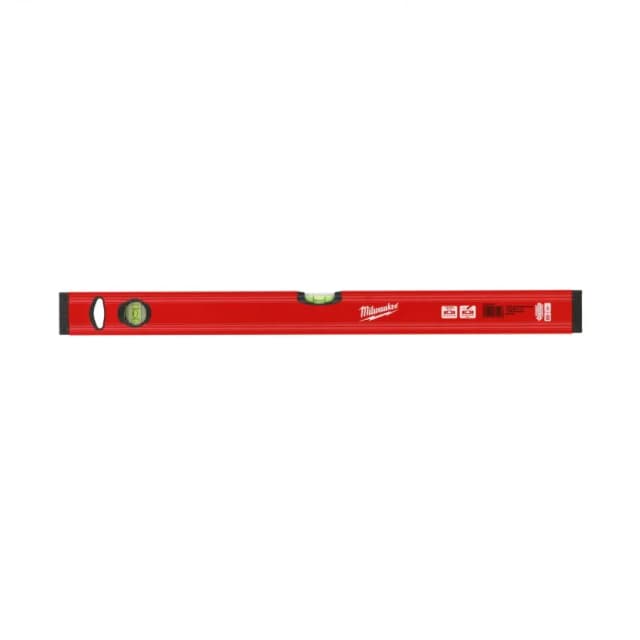 Рівень Milwaukee Slim Box, 60см, 2 капсули, магнітний, алюмінієвий корпус