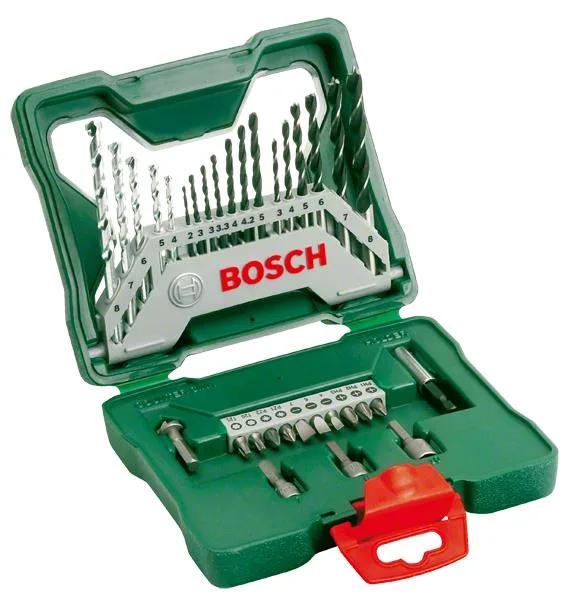 Набір свердел та біт Bosch Professional X-Line, кейс, 33шт