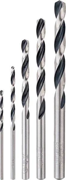 Набір свердел по металу Bosch Professional HSS-PointTeQ, 2-6мм, 5шт