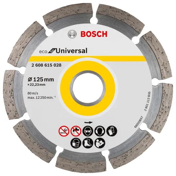 Диск алмазний Bosch Professional Eco Універсальний 125х22.23мм