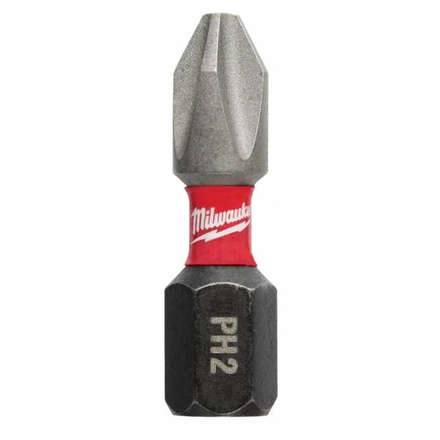 Біти Milwaukee Shockwave, PH2х25мм, набір 2шт