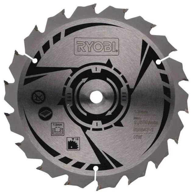 Диск пиляльний Ryobi SB254T24A1 150х10-18T