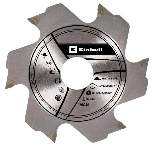 Диск до ламельного фрезера Einhell 100х22х3.8мм 6Т