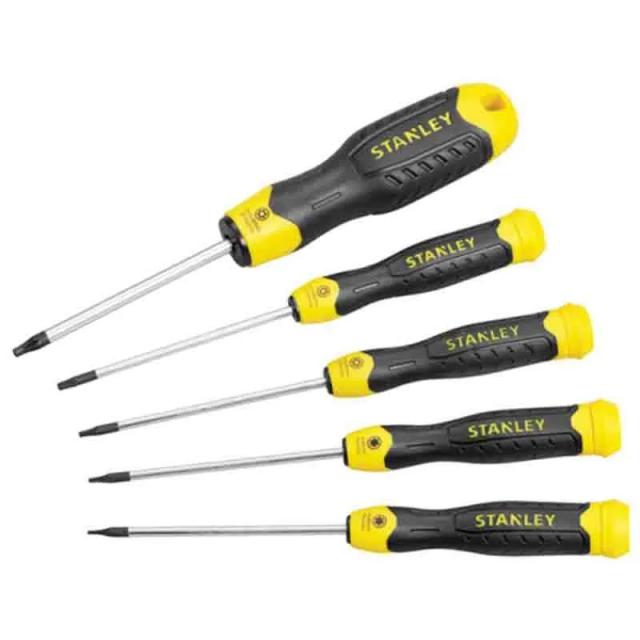 Набір викруток Coushen Grip TORX з отвором: ТТ5, ТT6, ТT8, ТТ10, ТТ15 5шт