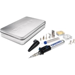 Паяльник газовий Dremel Versatip 2000-6 VersaTip 1200°C паливо 17мл п'єзо 6 насадок 0.95кг