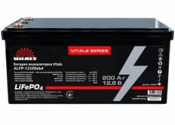 Батарея акумуляторна Vitals ALFP-12200abd 12В 200А·год LiFePO4 19.8кг