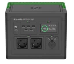 Портативна електростанція Schneider Electric OffGrid Portable Power Station 500, 500 Вт, 517 Вт/год, Wireless Charge