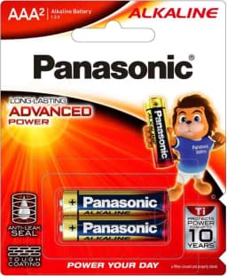 Батарейка Panasonic Alkaline Power лужна AAA блістер, 2 шт.