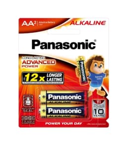 Батарейка Panasonic Alkaline Power лужна AA блістер, 2 шт.