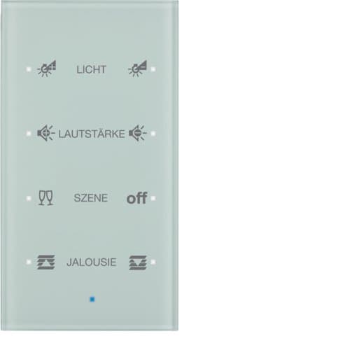 Скляний сенсор 4-канал., `Комфорт`, конфігуруємий, пол.білизна, TS Sensor