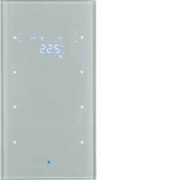 Скляний сенсор 3-кан. з регул.темп-ри, алюміній, TS Sensor