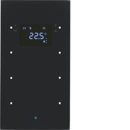 Скляний сенсор 3-кан. з регул.темп-ри, чорний, TS Sensor