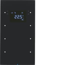 Скляний сенсор 3-кан. з регул.темп-ри, чорний, TS Sensor R.1