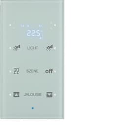 Скляний сенсор 3-кан. з регул.темп-ри, конфігуруємий, пол.білизна, TS Sensor