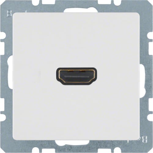 HDMI-розетка, пол.білизна, Q.х