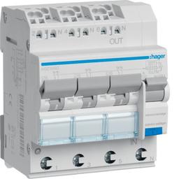 ДАВ 3x(1P+N) 6kA C-16A 30mA тип-А QuickConnect