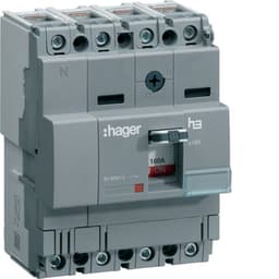Роз'єднувач x160, In=125А, 4п Hager HCA126H