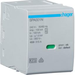 Вставний модуль N-PE Uc 350V Iimp 100kA Up 1.5kV