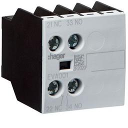 Додатковий контакт 1НВ+1НЗ для EV007-10…EV038-10, EVN022…EVN045, EVL014…EVL027