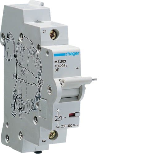 Незалежний розчіплювач 230В/415 В, 1М MZ203