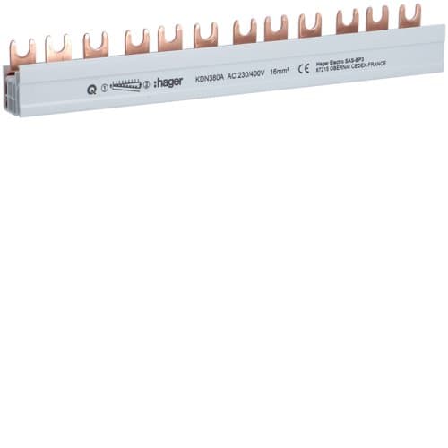 Шина фазна 3P 16мм² 12M KDN380A