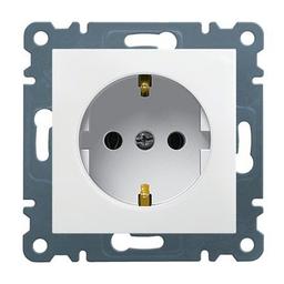 Розетка з з/к Lumina, біла, 16А/230В WL1050