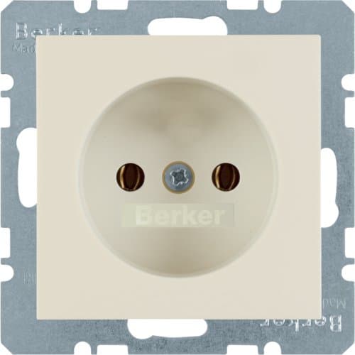 Розетка без з/к, біла, 16А/250В S.1 6167038982