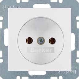 Розетка без з/к, пол.білизна, 16А/250В S.1 6167038989