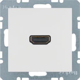 HDMI-розетка, підключення сзаду під кутом 90град., пол.білизна S.1 3315438989