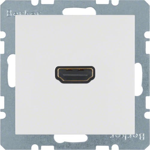 HDMI-розетка, пол.білизна-matt S.1 3315421909