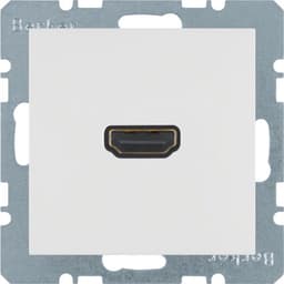 HDMI-розетка, підключення сзаду під кутом 90град., пол.білизна-matt S.1 3315431909