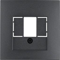 Накладка для розеток для гучномовців, USB-розеток, антрацит S.1 10331606