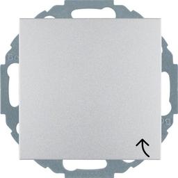 Розетка з з/к, кришка, зах.контактів, алюміній, 16А/250В S.1 47441404