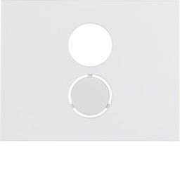 Накладка для розеток для гучномовців HighEnd, пол.білизна, K.1 11847009