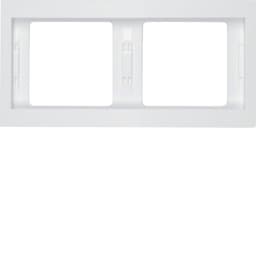 Рамка 2Х пол.білизна, горизонтальна, K.1 13637009