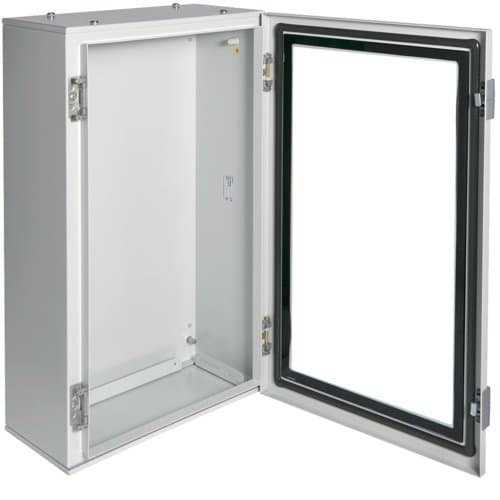 Шафа металева ORION Plus, IP65, прозорі двері, 650X400X200мм FL167A