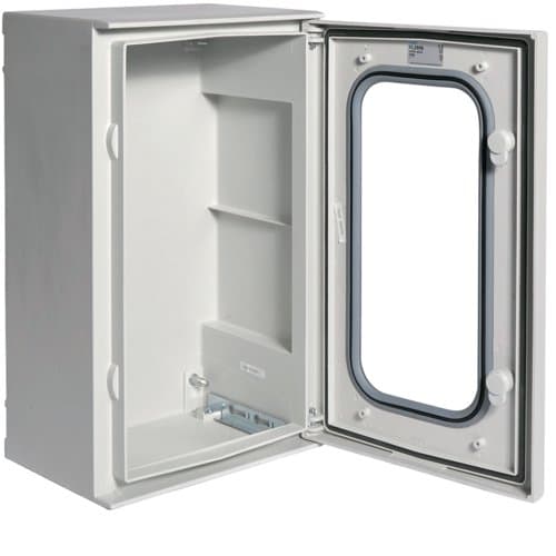Шафа з поліестру ORION Plus, IP65, прозорі двері, 500X300X200мм FL259B