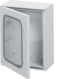 Шафа з поліестру ORION Plus, IP65, прозорі двері, 650X400X200мм FL266B