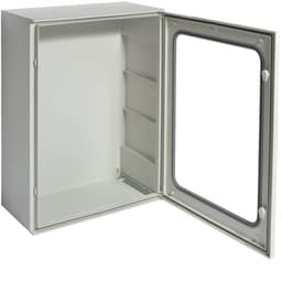 Шафа з поліестру ORION Plus, IP65, прозорі двері, 800X600X300мм FL279B