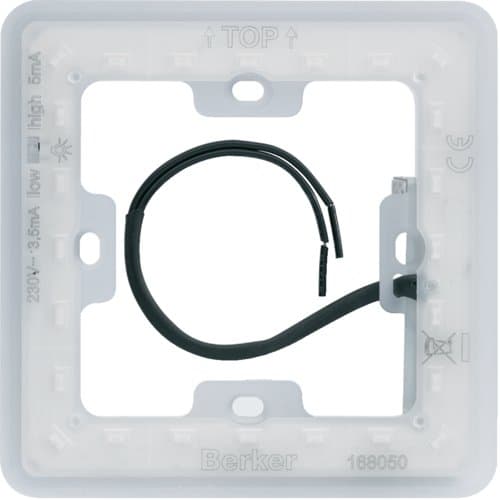LED-модуль освітлення вниз для 1Х рамки Q.7 Berker 168055