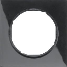 Рамка 1Х пластик/чорний, R.3